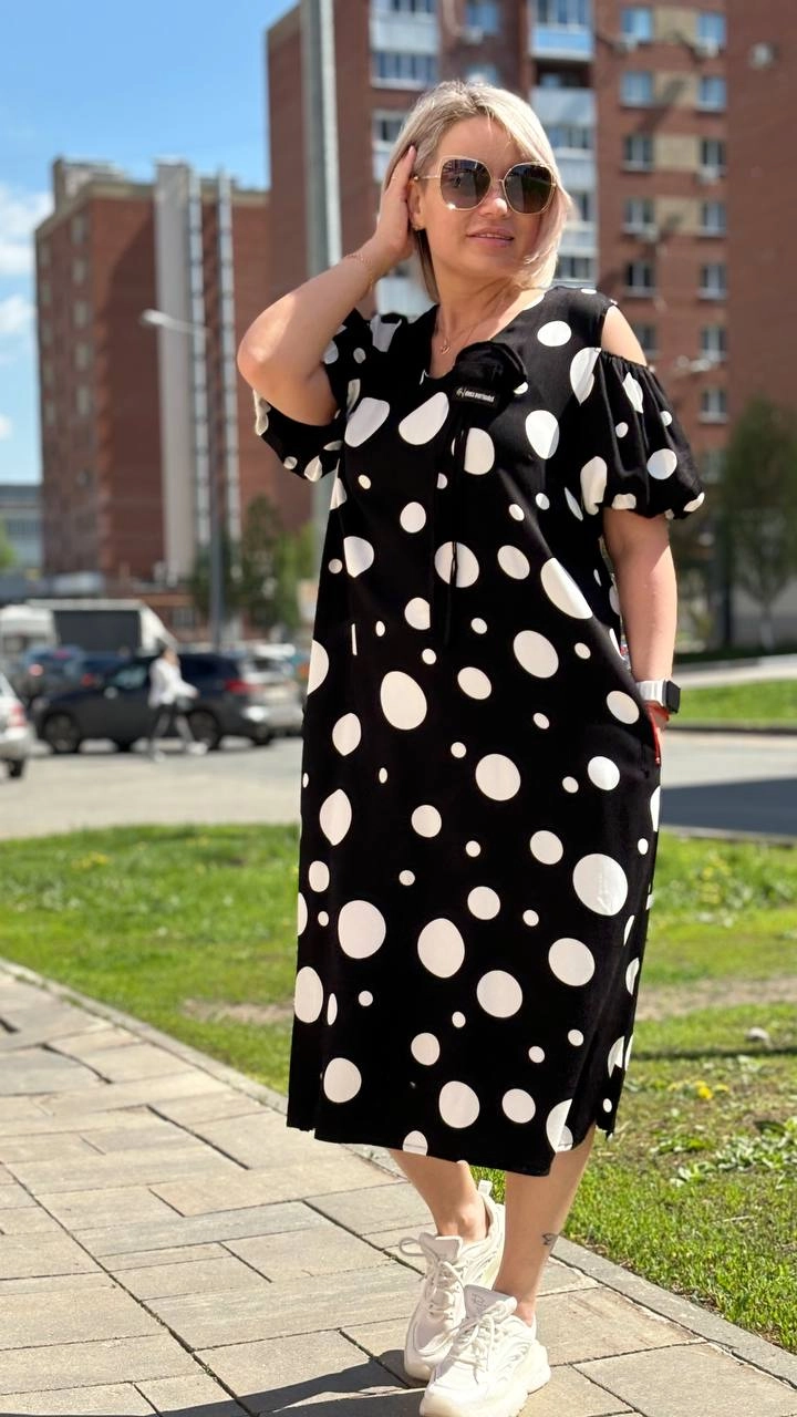 Платье нежное из Турции черного цвета MODLAV ML5157-13