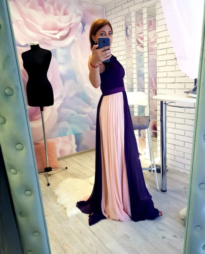 Платье фиолетового цвета ModLav_sale TPRSS18LL0001-122