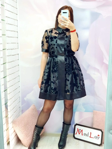 Платье черного цвета MODLAV ML1606-13