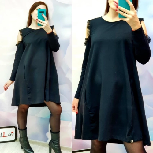Платье черного цвета MODLAV ML1778-13