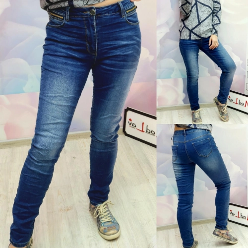 Джинсы джинсового цвета MODLAV ML2433-17