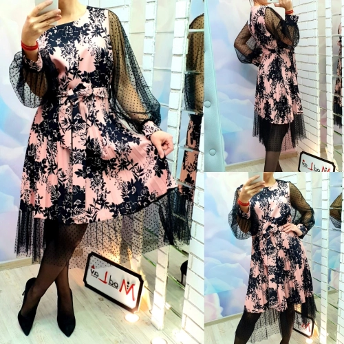Платье розового цвета MODLAV ML2692-26