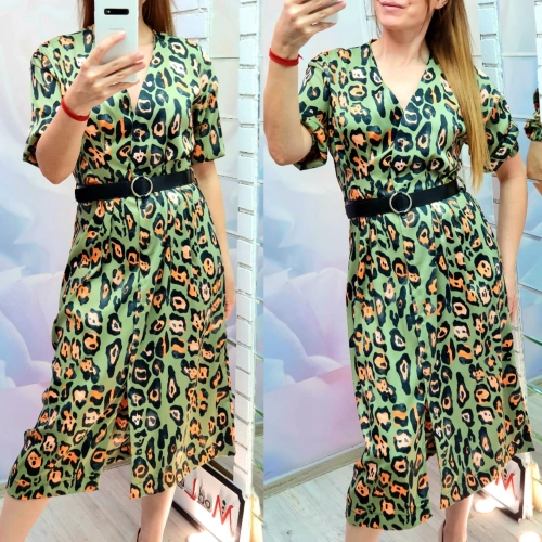 Платье леопардового цвета MODLAV ML2947-482