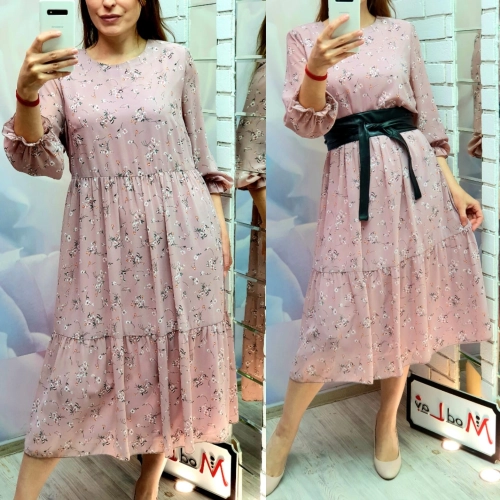 Платье розового цвета MODLAV ML2956-26