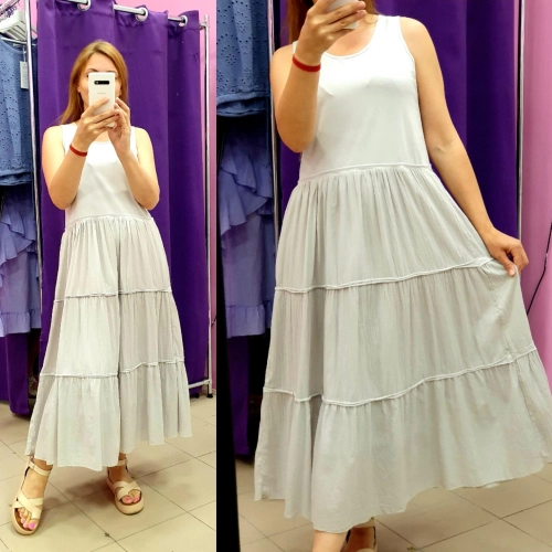 Платье белого цвета MODLAV ML3032-1