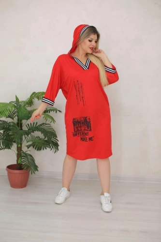 Платье красного цвета MODLAV ML3055-5