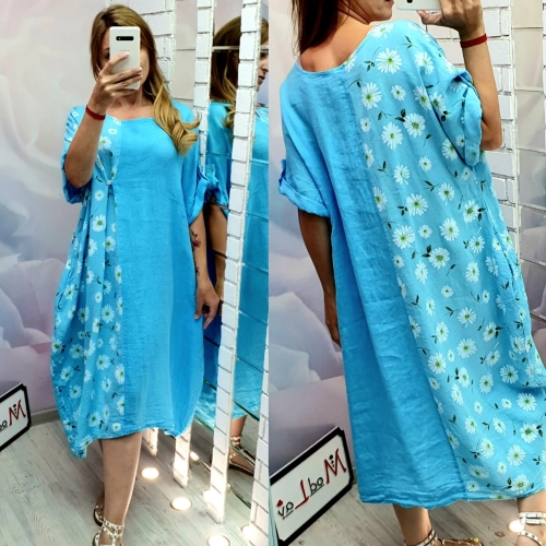 Платье голубого цвета MODLAV ML3063-9