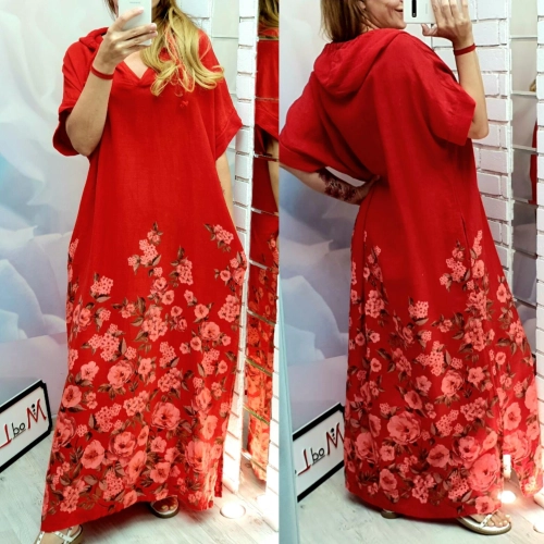 Платье красного цвета MODLAV ML3068-5