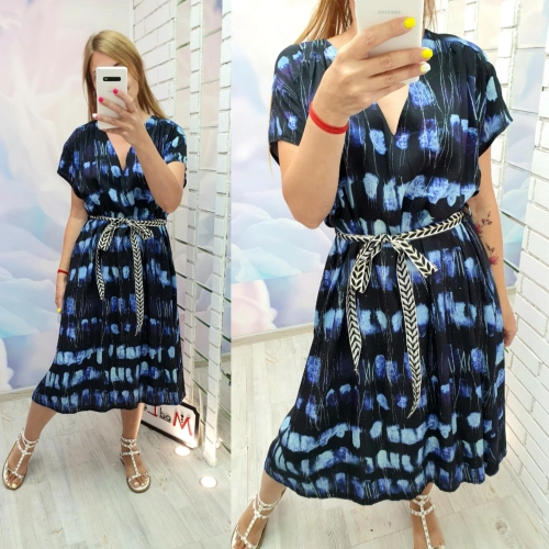Платье синего цвета MODLAV ML3111-7