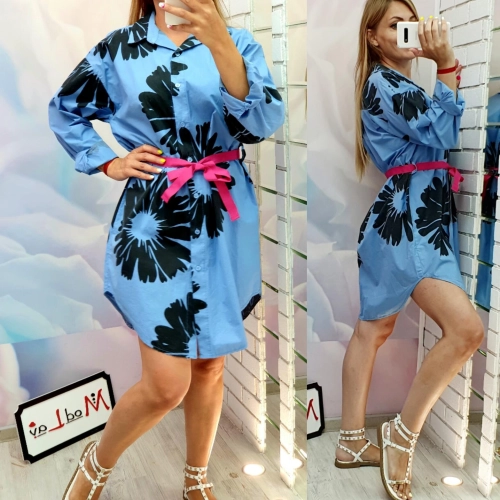 Платье синего цвета MODLAV ML3117-7