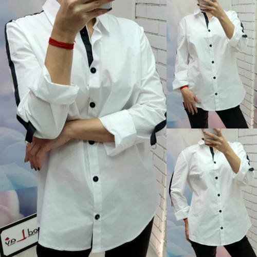 Рубашка белого цвета MODLAV ML3277-1