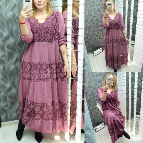 Платье бордового цвета MODLAV ML3301-20