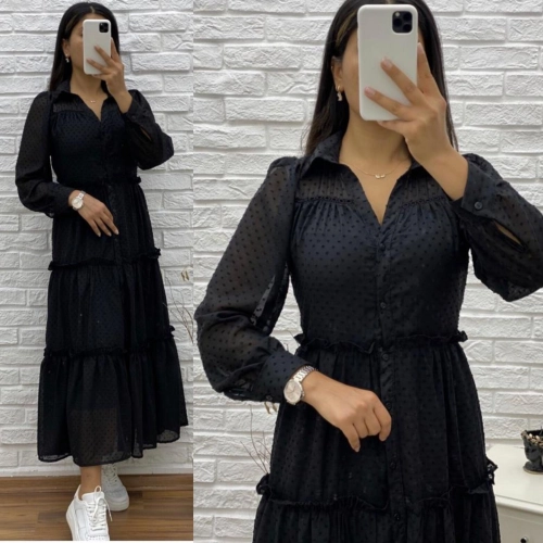 Платье черного цвета MODLAV ML3379-13