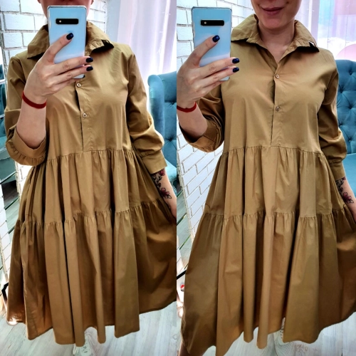 Платье цвета капучино MODLAV ML3517-28