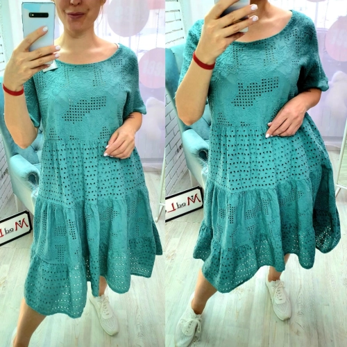 Платье зеленого цвета MODLAV ML3124-783