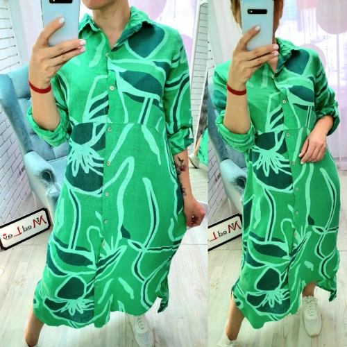 Платье зеленого цвета MODLAV ML3550-783