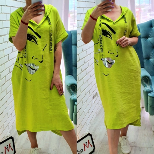 Платье салатового цвета MODLAV ML3620-39
