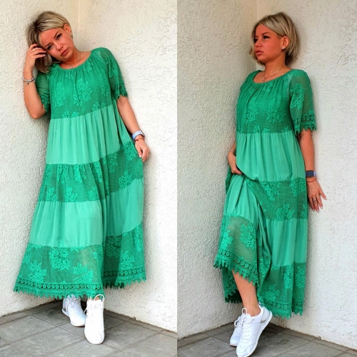 Платье зеленого цвета MODLAV ML3660-783