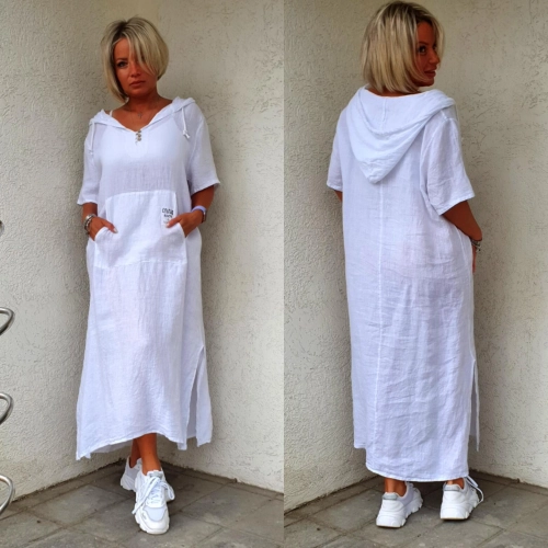 Платье белого цвета MODLAV ML3706-1