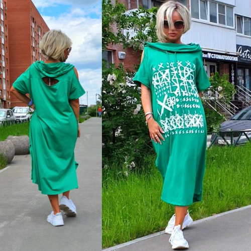 Платье зеленого цвета MODLAV ML3712-783