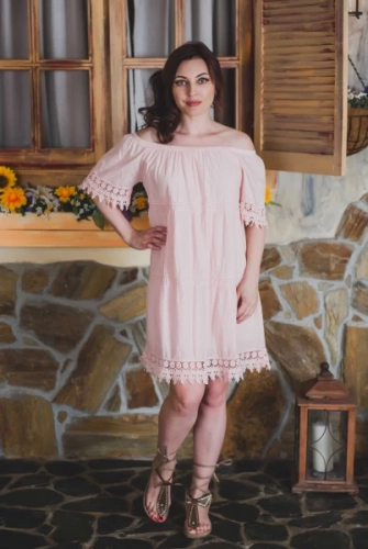 Платье розового цвета ModLav_sale MD340-26